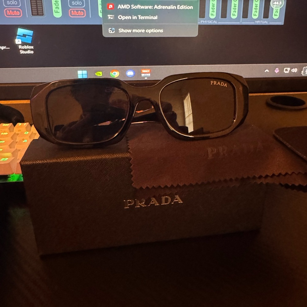 Prada Black Sunglasses